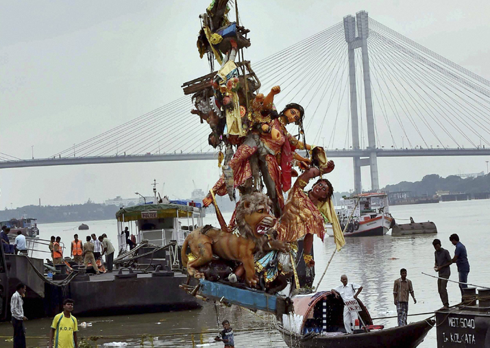 West Bengal: Durga Puja concludes peacefully with immersion
