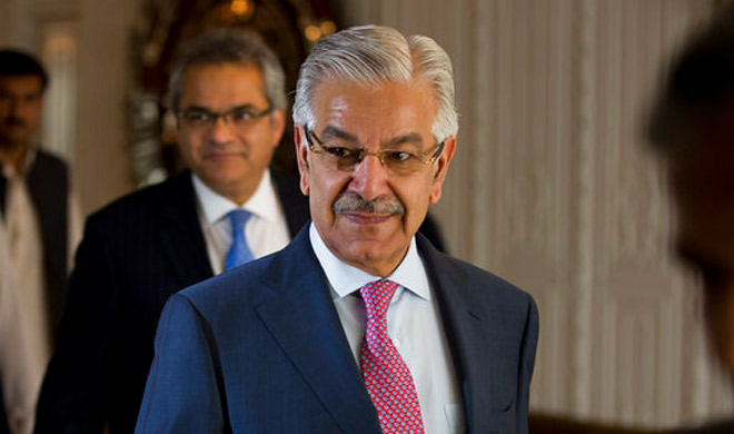 Pakistan Foreign Minister Khawaja Asif