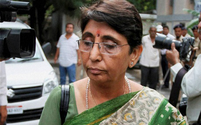 BJP leader Maya Kodnani is an accused in Nraoda Gam riots