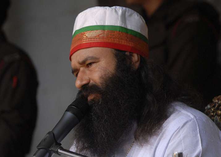File pic of Gurmeet Ram Rahim Singh