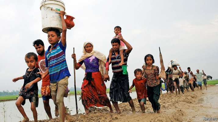 Some 40,000 Rohingyas have settled in India over the past
