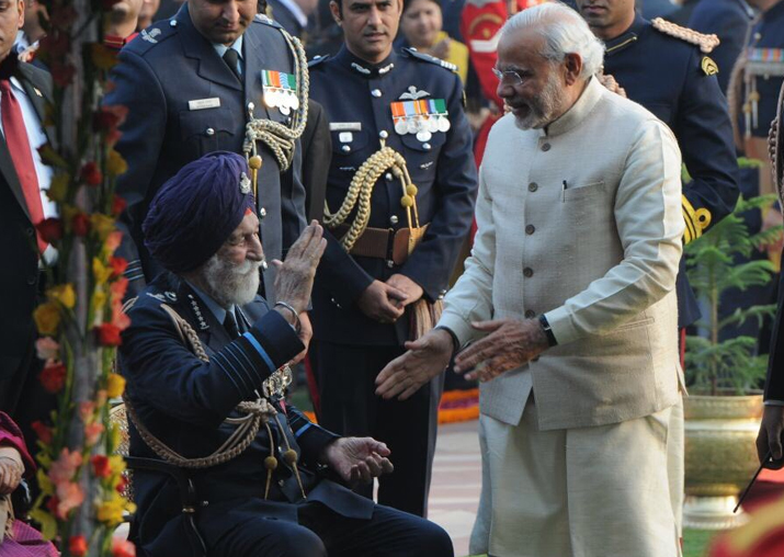 President Kovind, PM Modi condole demise of Marshal Arjan