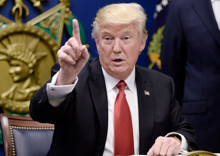 US President Donald Trump