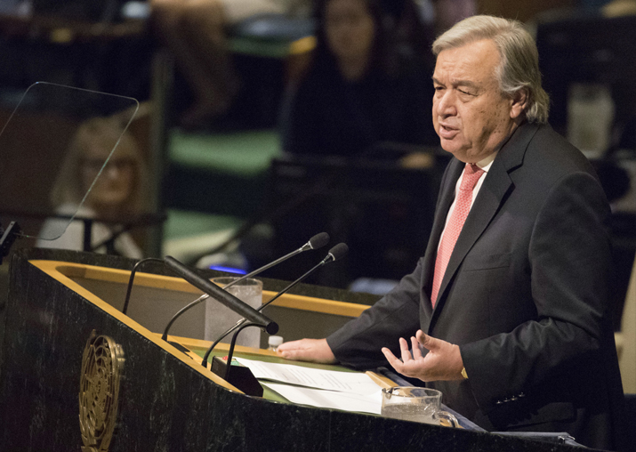 UN Secretary-General Antonio Guterres