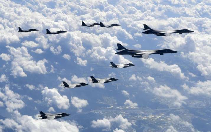 US Warplanes Conduct Drills With South Korea, Japan Amid Tensions With ...