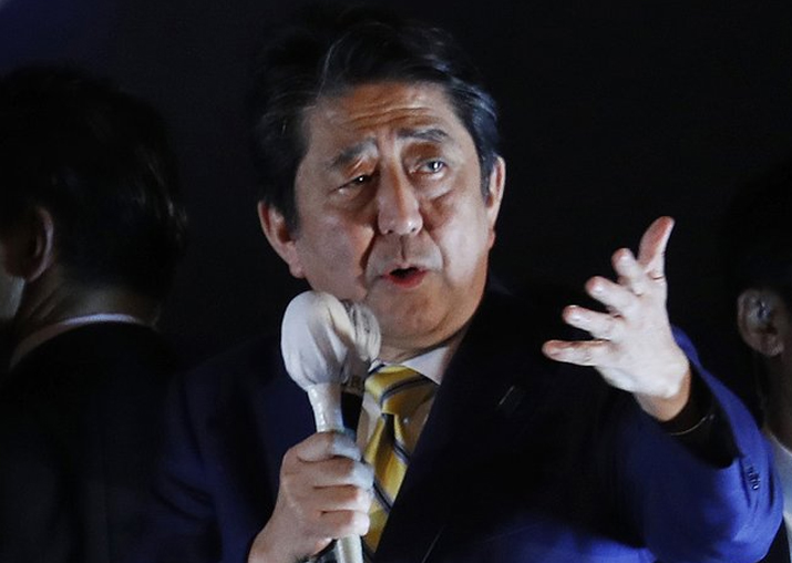 Japanese PM Shinzo Abe appears headed to impressive