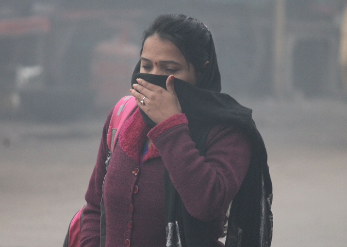 File pic - Air pollution intensifies in Delhi-NCR, warning