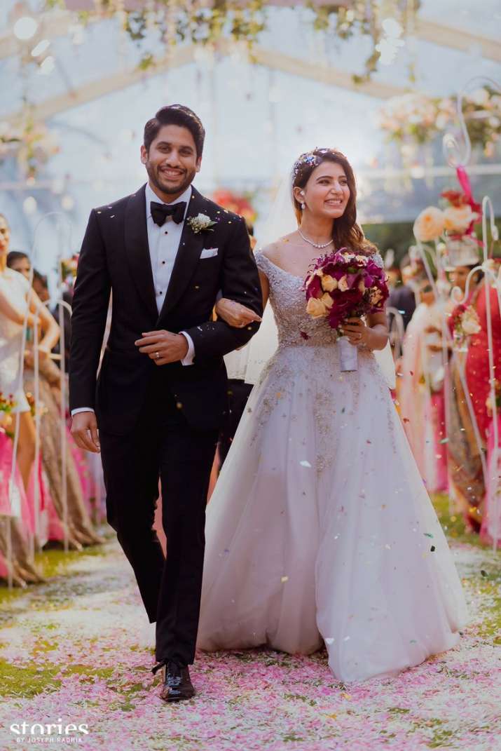 Samantha Ruth Prabhu Naga Chaitanya S Christian Wedding Chaisam Break The Internet With Lovely Pics Regional News India Tv