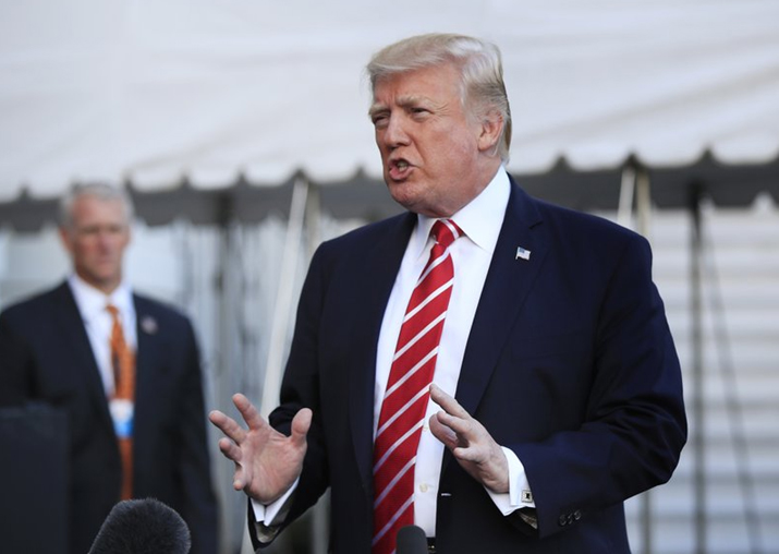 US President Donald Trump