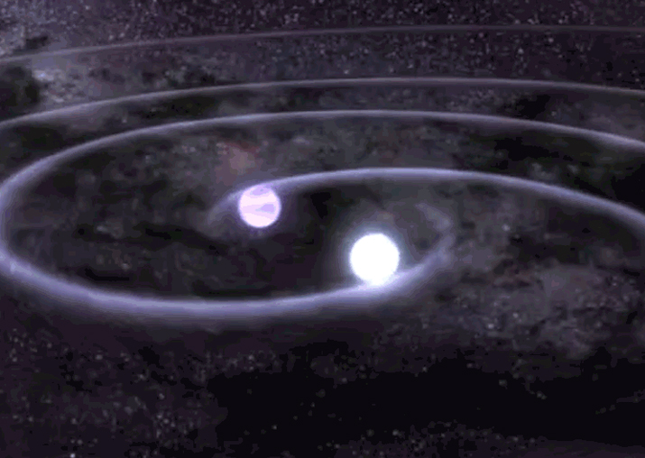Representational pic - Gravitational waves from neutron