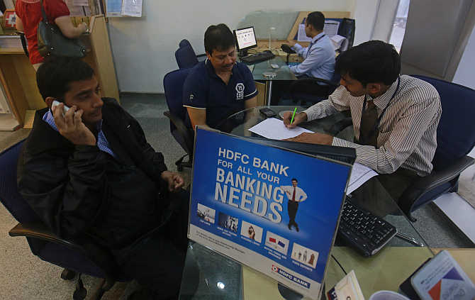 HDFC Bank registered a 15 per cent rise in interest income