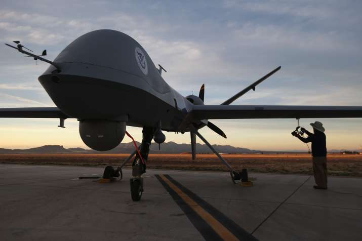 Considering Indian request of armed drones for Indian Air