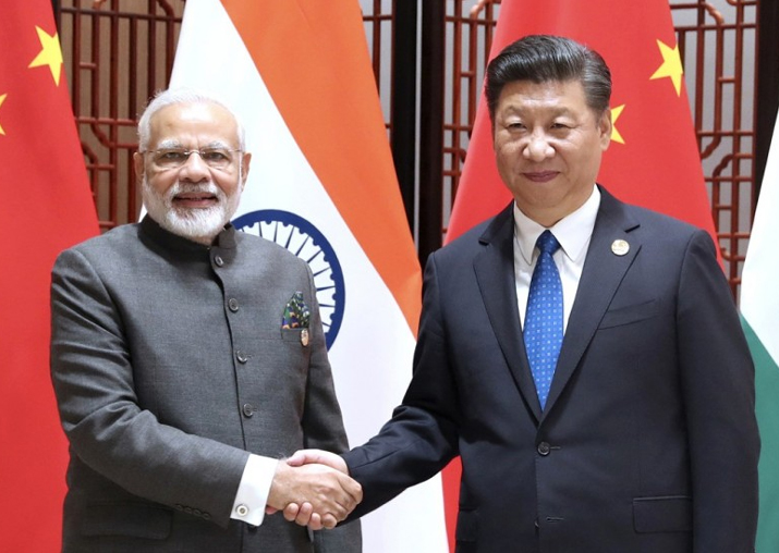File pic of PM Modi and Chinese President Xi Jinping
