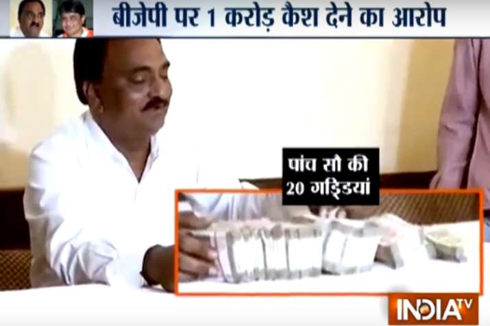Narendra Patel alleged that he was offered Rs 1 crore to