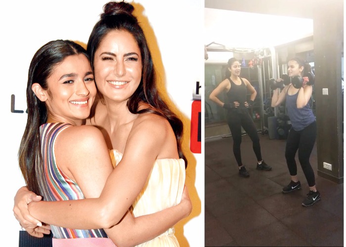 WATCH: Katrina Kaif turns ruthless fitness trainer for Alia Bhatt