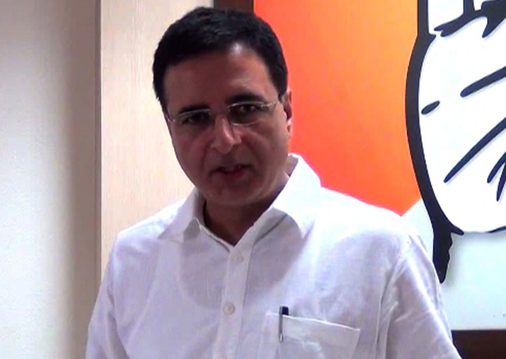File pic of Randeep Surjewala