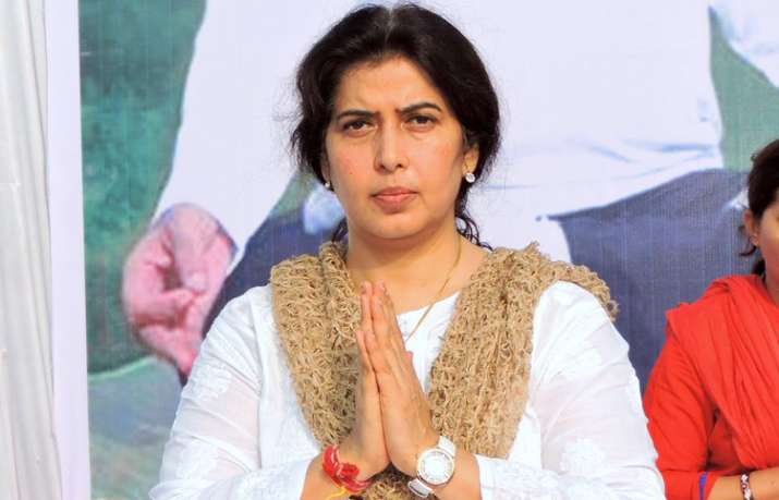 Saroj Pandey was reacting to attacks on BJP workers in