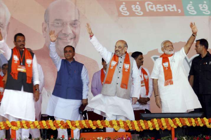 Amit Shah sets 137-plus target for Gujarat Assembly