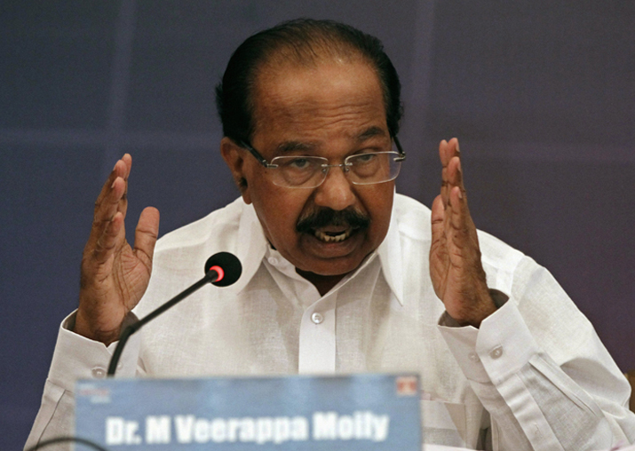 File pic of Veerappa Moily