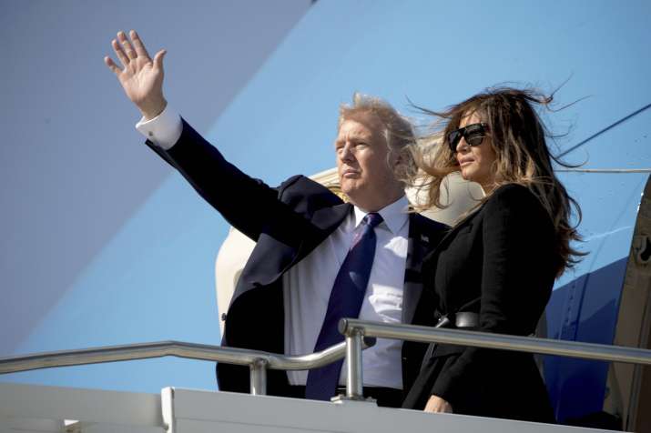 Trump in China, asks it to cut trade ties with North Korea