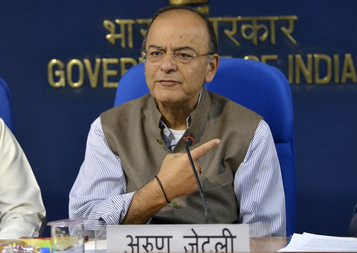 Union Finance Minister Arun Jaitley