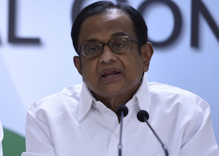 File pic of senior Congress leader P Chidambaram