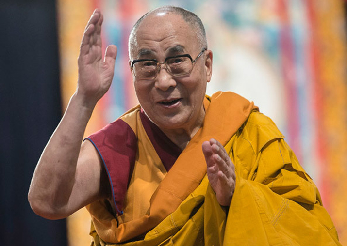 File pic of Dalai Lama