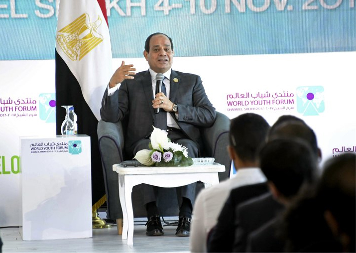 File pic - Egyptian President Abdel-Fattah el-Sissi