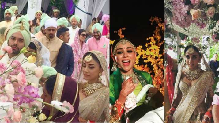 Photos Aisha Actress Amrita Puri Ties The Knot With Beau In A