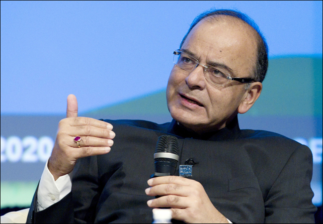 Finance Minister Arun Jaitley