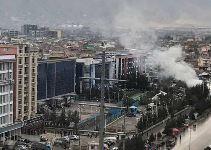 Suicide bomber hits political gathering in Kabul live
