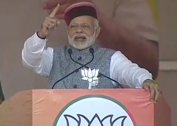 PM Narendra Modi in Mandi