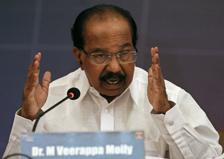 File pic of Veerappa Moily