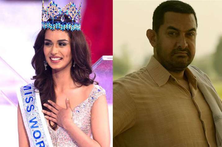 Manushi Chhillar, Aamir Khan