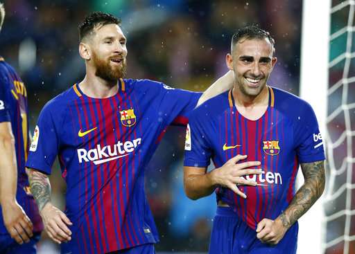 Pemain Buangan Barca Kalahkan Messi dan Cristiano Ronaldo dalam 3 Partai Pemain Buangan Barca Kalahkan Messi dan Cristiano Ronaldo dalam 3 Partai