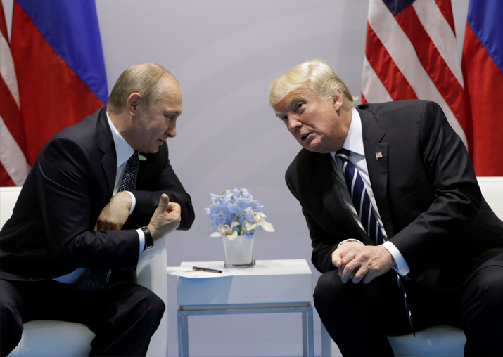 Donald Trump says he plans to meet Vladimir Putin during