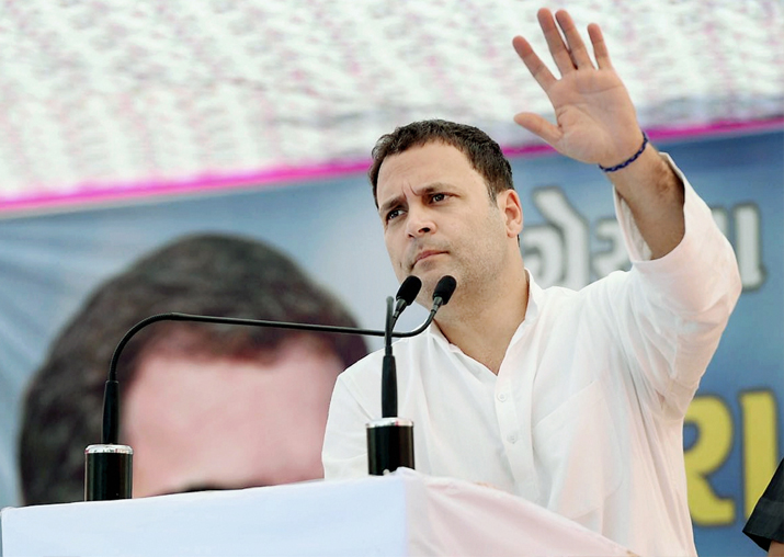 Gujarat polls: Rahul Gandhi promises farm loan waiver, free