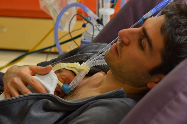 Fathers of premature babies more stressed than mothers