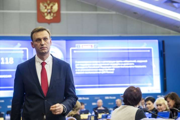 Russian opposition leader Alexei Navalny, who submitted