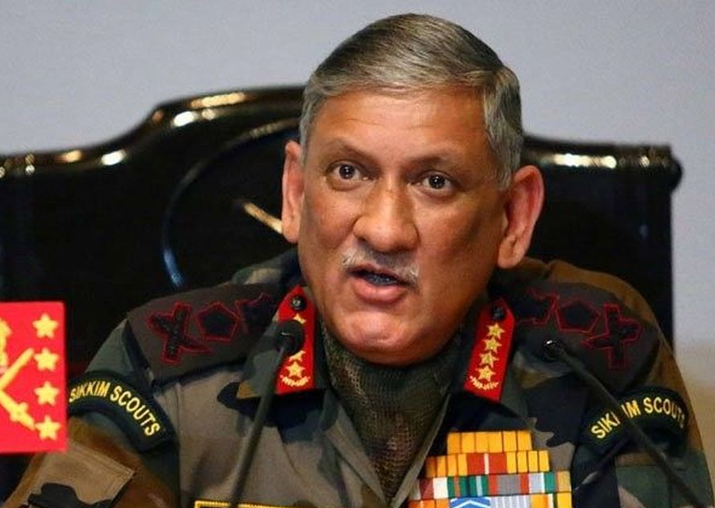 File pic - Army Chief Gen Bipin Rawat