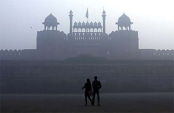 The minimum temperature was recorded at 8.3 degrees