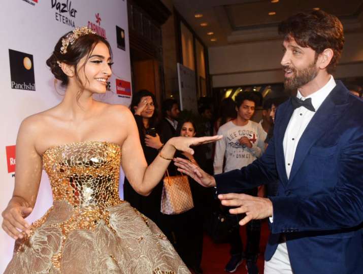 Sonam Kapoor stuns in golden gown at 