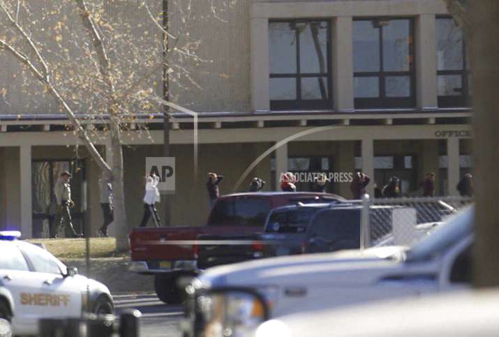 Police responded to the school less than a minute after