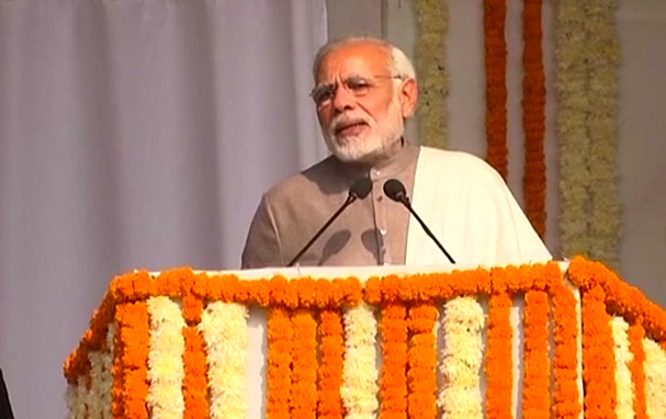PM Modi lauds UP CM Yogi Adityantha for rubbishing Noida