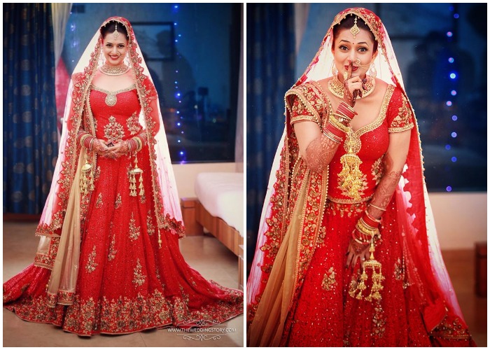 Television Actresses' Bridal Look On Their Wedding Day, From Shraddha Arya  To Disha Parmar