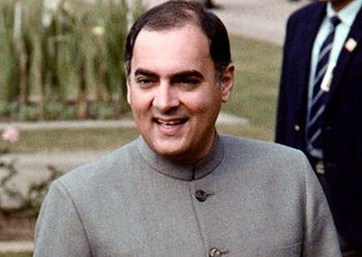 File pic of Rajiv Gandhi