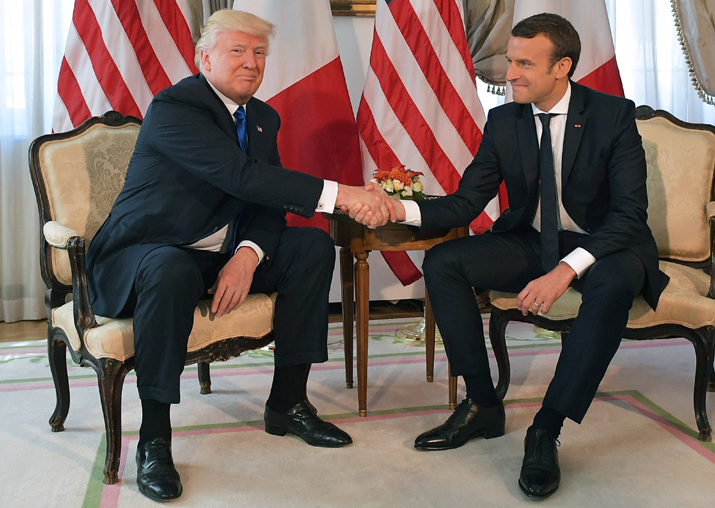 File pic - Donald Trump will bring US back into climate