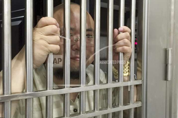 In this May 19, 2015 photo, Wu Gan also known as the Ultra