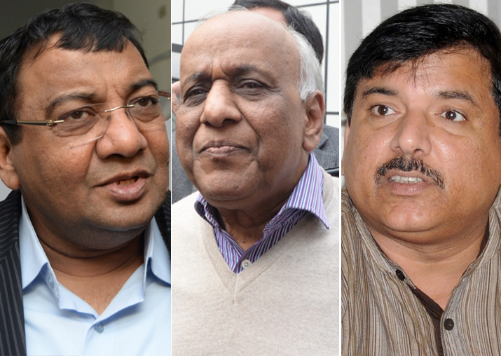 File pic - Sushil Gupta, ND Gupta and Sanjay Singh