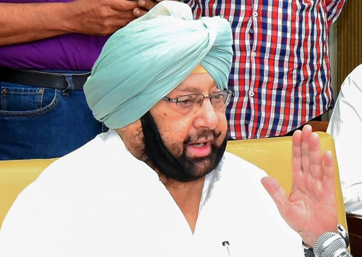 Punjab Chief Minister Amarinder Singh